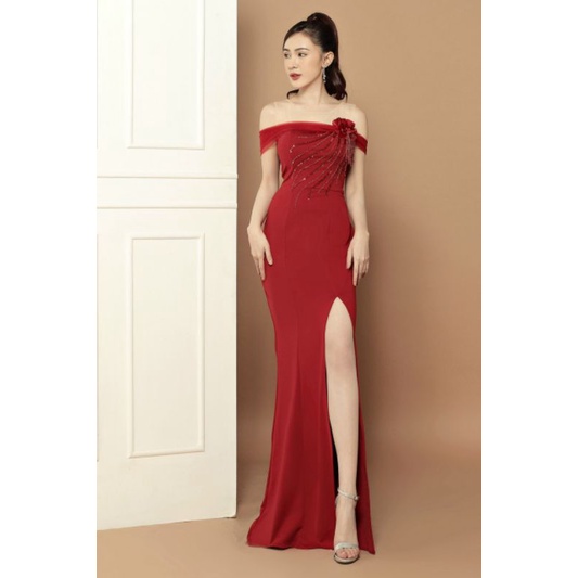 ĐẦM MAXI DẠ HỘI ĐẦM DỰ TIỆC KẾT HẠT CAO CẤP ẢNH MẪU MẶC 100%