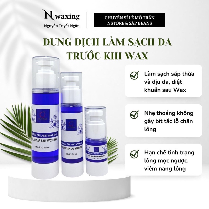 Kem Dưỡng Da Sau Wax Triệt Lông Jax Wax Úc