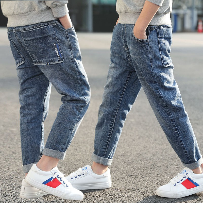 [SALE] JL5⚡Size110-160 (15-40kg)⚡Quần jean cho bé trai lớn⚡Thời trang trẻ Em hàng quảng châu freeship - QUẦN BÉ TRAI⚡