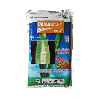 Dithane M-45 80WP gói 250 gram - Thuốc trừ bệnh phổ rộng trên nhiều cây trồng, có bổ sung vi lượng Kẽm và Mangan