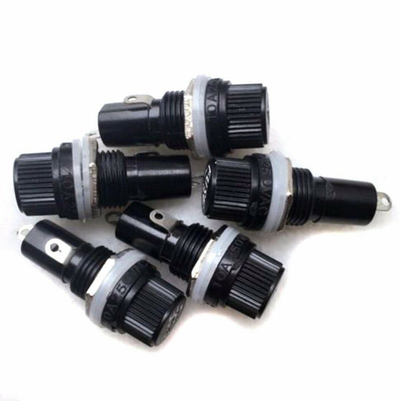 bộ vỏ cầu chì ống 5x20mm ( 5 chiếc)