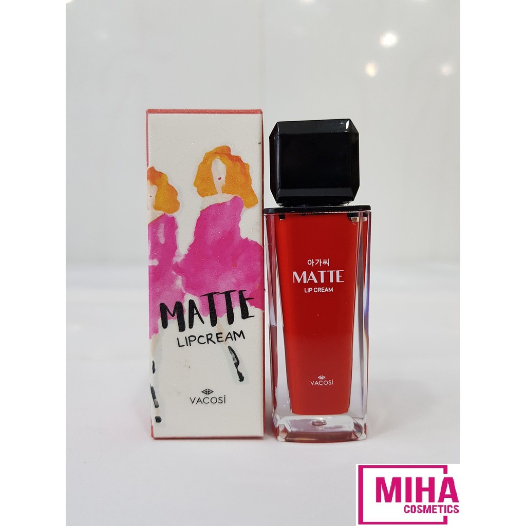 Son Kem Lì Mịn Môi VACOSI NATURAL STUDIO MATTE LIP CREAM 11.3g