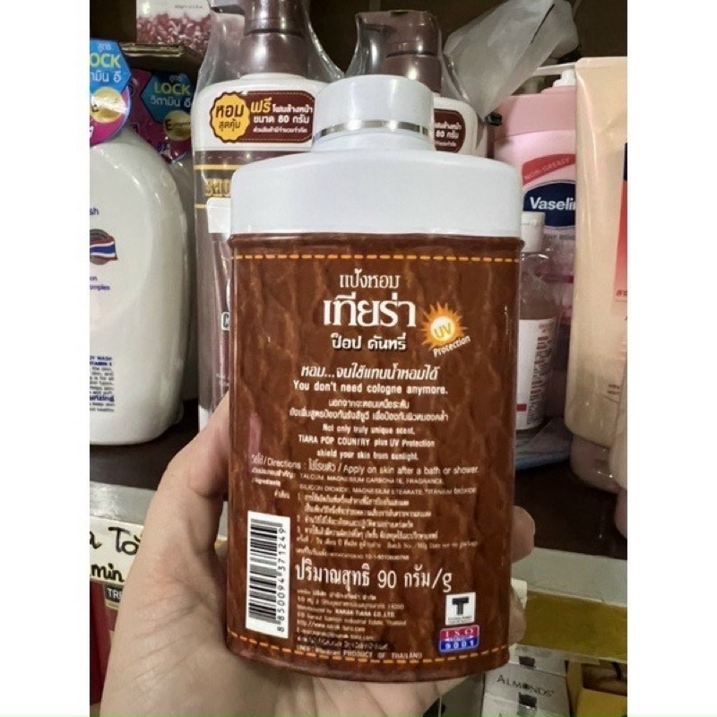 CHÍNH HÃNG PHẤN NGỰA THÁI LAN 90gr chai to