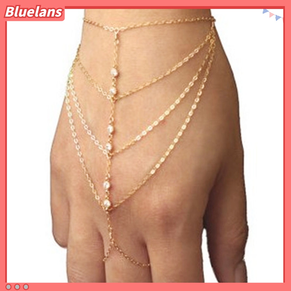 Vòng Tay Kèm Nhẫn Thiết Kế Đơn Giản Sang Trọng