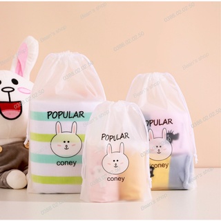 [KHO SỈ] TÚI LỤA DÂY RÚT ĐỰNG ĐỒ HÌNH KHỦNG LONG