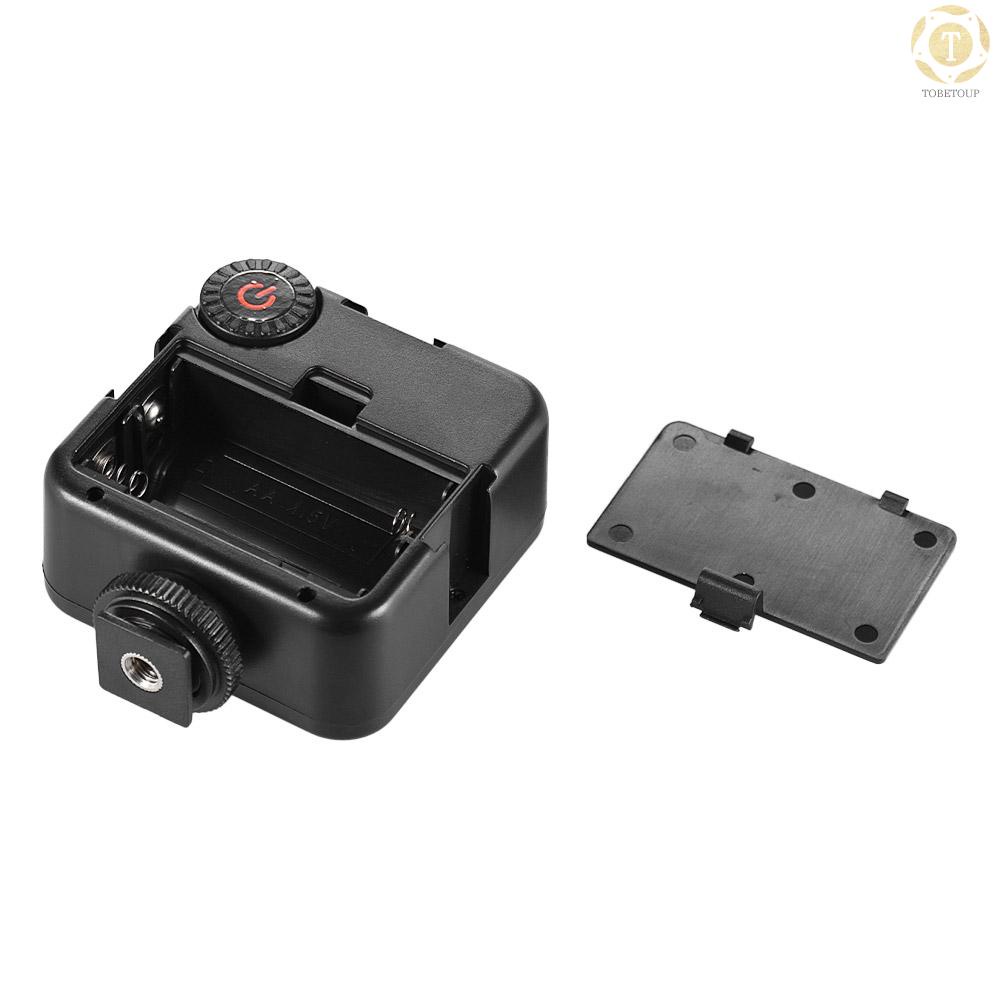 Bảng điều khiển đèn LED Andoer W49 có khóa liên động mini có thể điều chỉnh độ sáng cho Canon Nikon Sony A7 DSLR