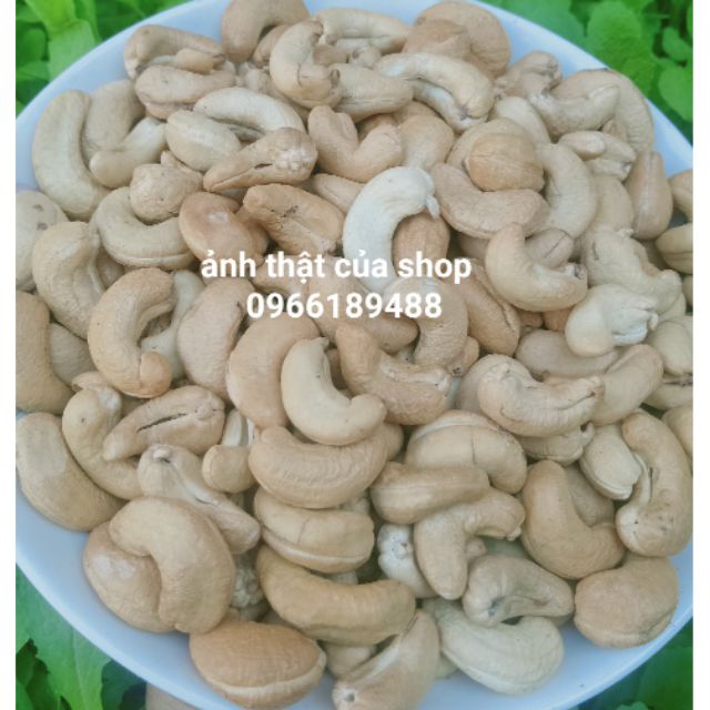 Hạt điều nguyên hạt sạch vỏ sấy Không muối 1kg