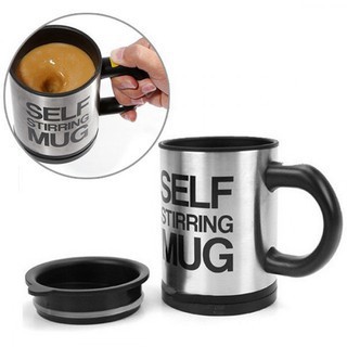 Cốc Pha Cà Phê Thông Minh Tự Khuấy Self Stirring Mug, Dùng Pin Tiện Dụng - YoungHome