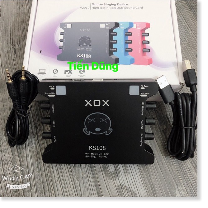 COMBO mic thu âm bm900 Ami sound card K108 chân màng dây live stream MA2- bộ karaoke sound card XOX k108 bản tiếng anh