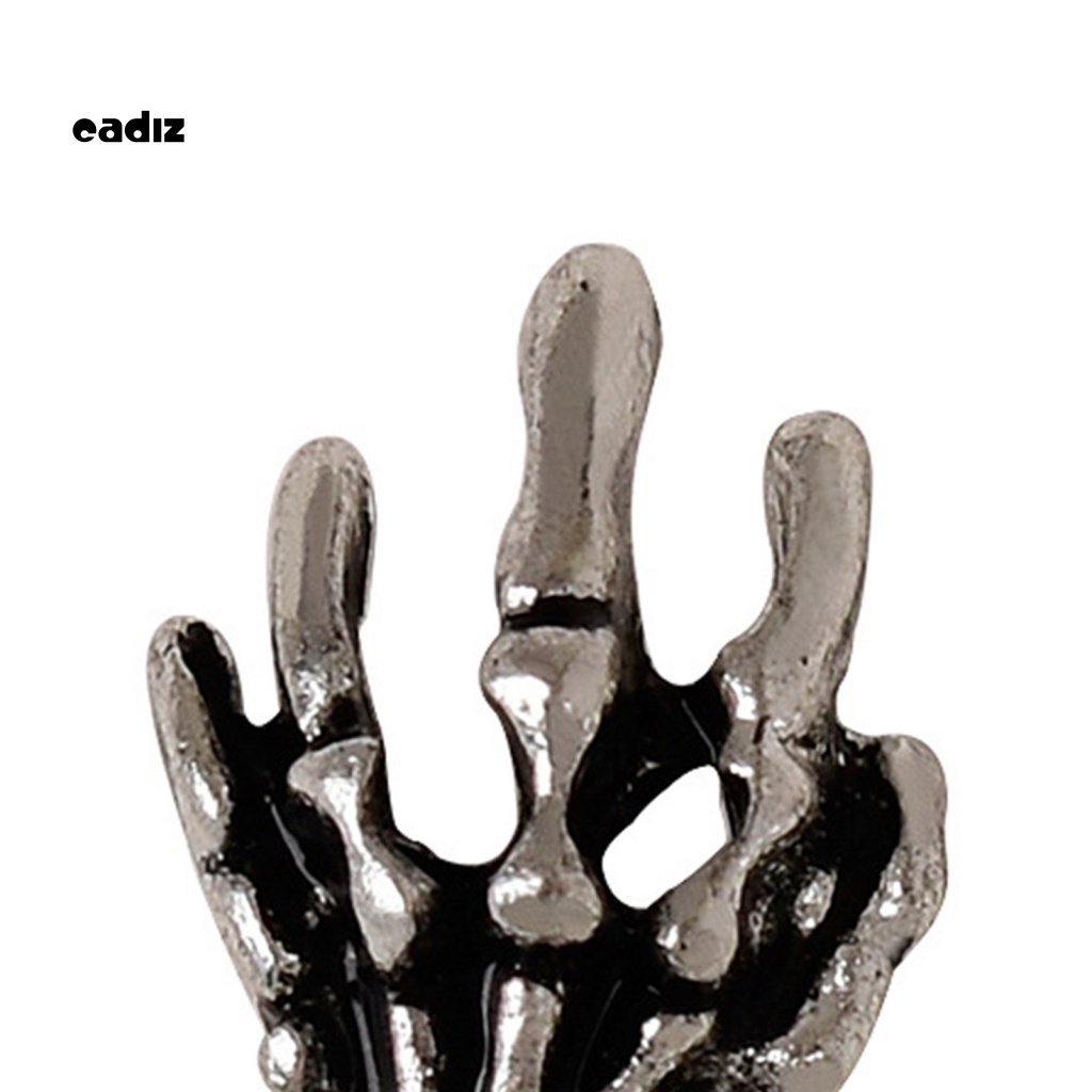 Set 20 Phụ Kiện Trang Trí Móng Tay Nghệ Thuật Hình Nhện Đầu Lâu Lấp Lánh