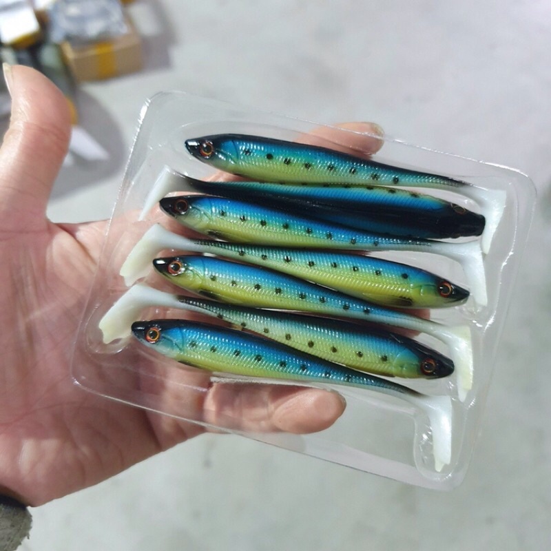 Combo mồi mềm NFF chính hãng kèm lưỡi ar15  hoàn hảo