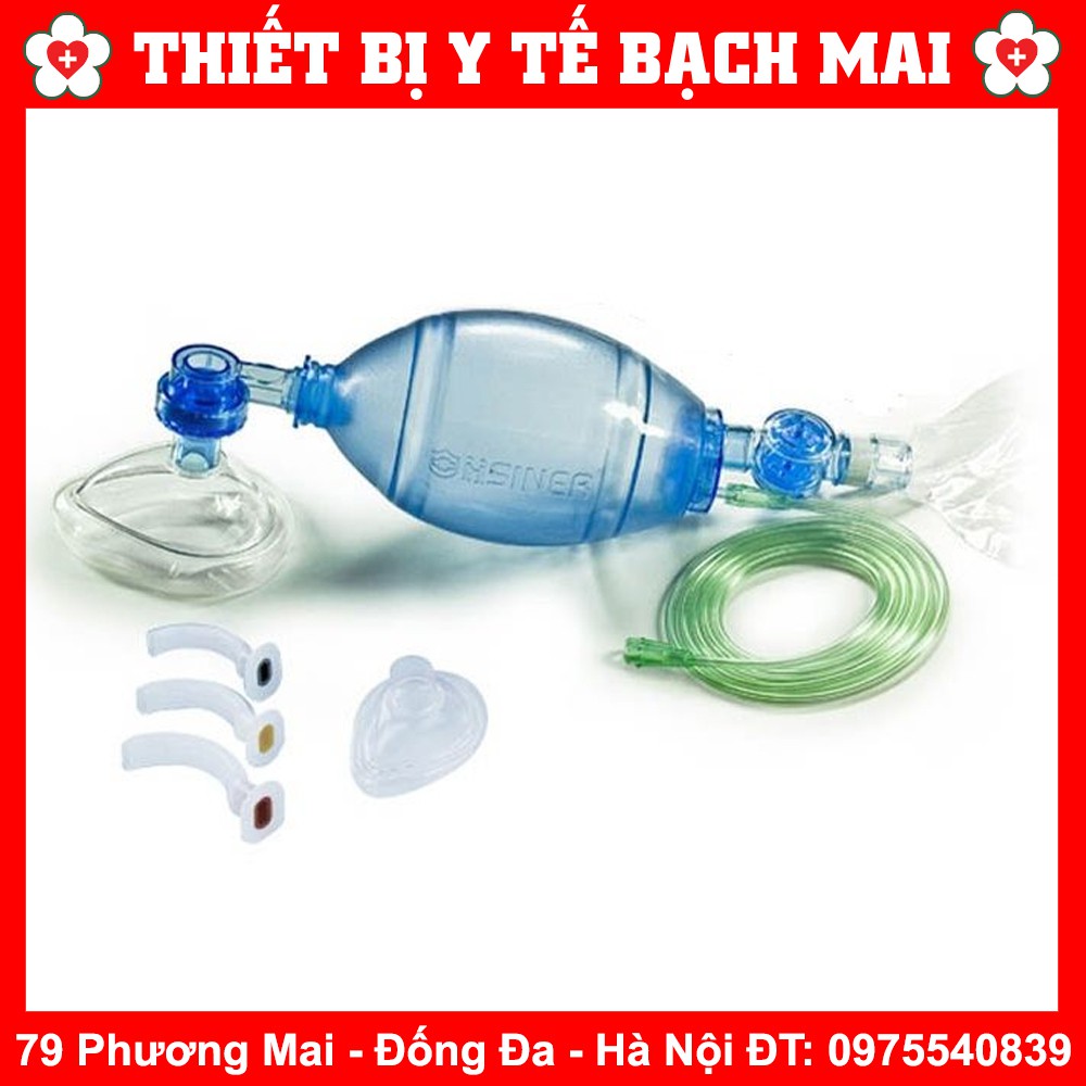 Bóng Bóp Cấp Cứu Ambu Người Lớn, Trẻ Em