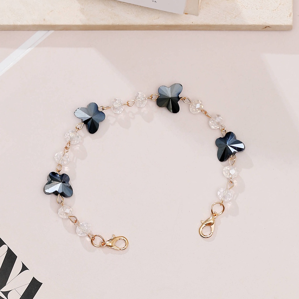 Dây Xích Kim Loại Gắn Mặt Kính Chống Mất Thời Trang Cho Khẩu Trang Hijab