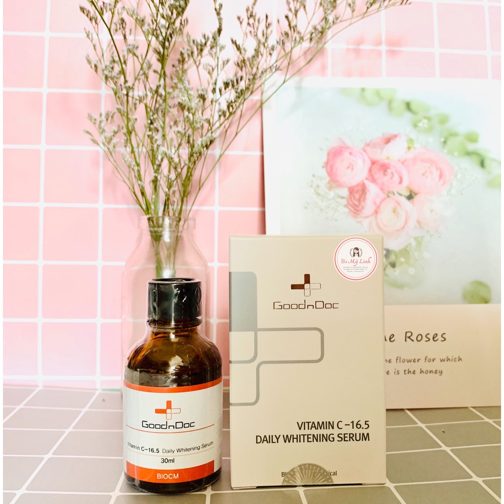 Serum Vitamin C Goodndoc Chống Lão Hóa, Dưỡng Trắng Da_ Vitamin C 16.5 Daily Whitening Serum, 30ml | BigBuy360 - bigbuy360.vn