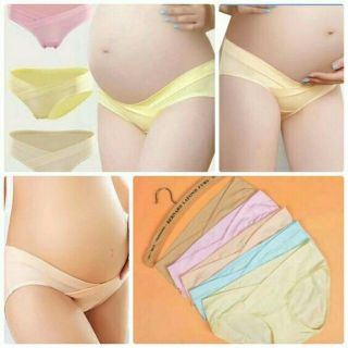 Quần lót bầu cotton cạp chéo