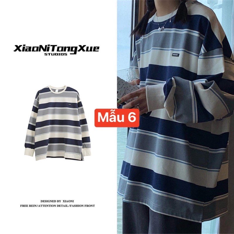 ÁO PHÔNG DÀI TAY NHIỀU MẪU CHẤT DA CÁ