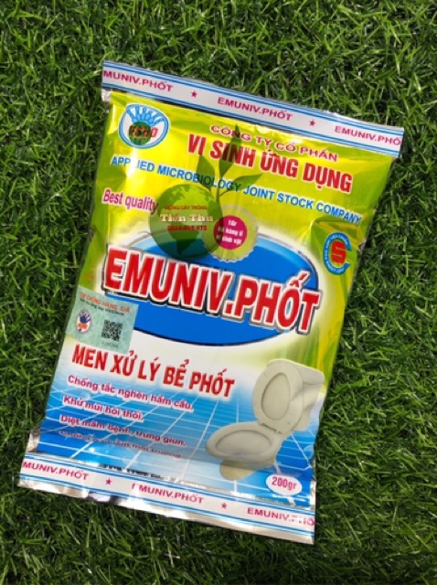 Men xử lý bể phốt EMUNIV.PHỐT (gói 200gr)