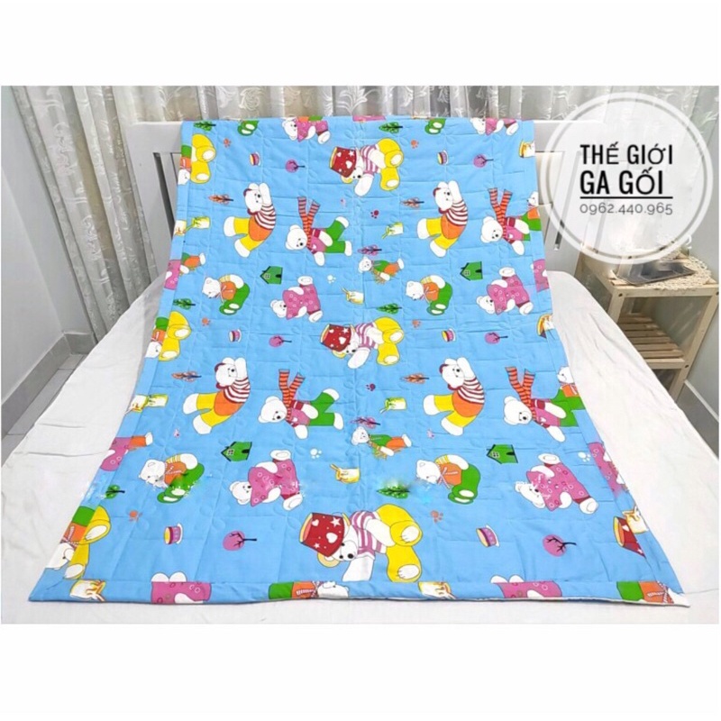 Chăn Mền 100% cotton Thắng Lợi cho bé kích thước 1,2m x 1,6m( inbox chọn mẫu)