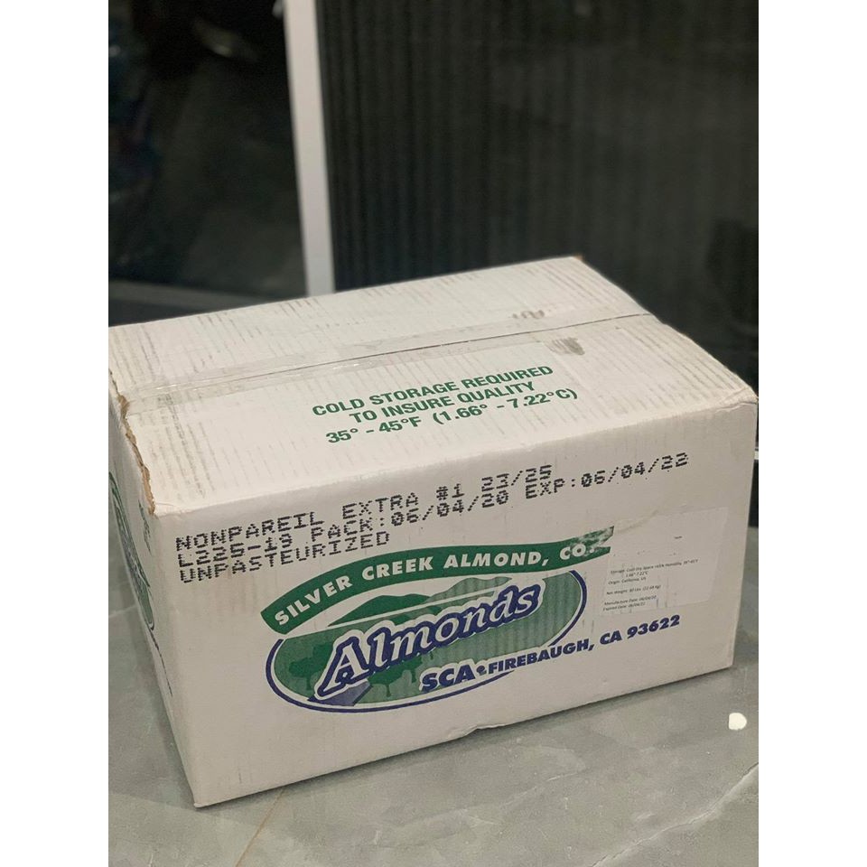 Hạt hạnh nhân Mỹ Almonds (Nhập khẩu nguyên thùng)