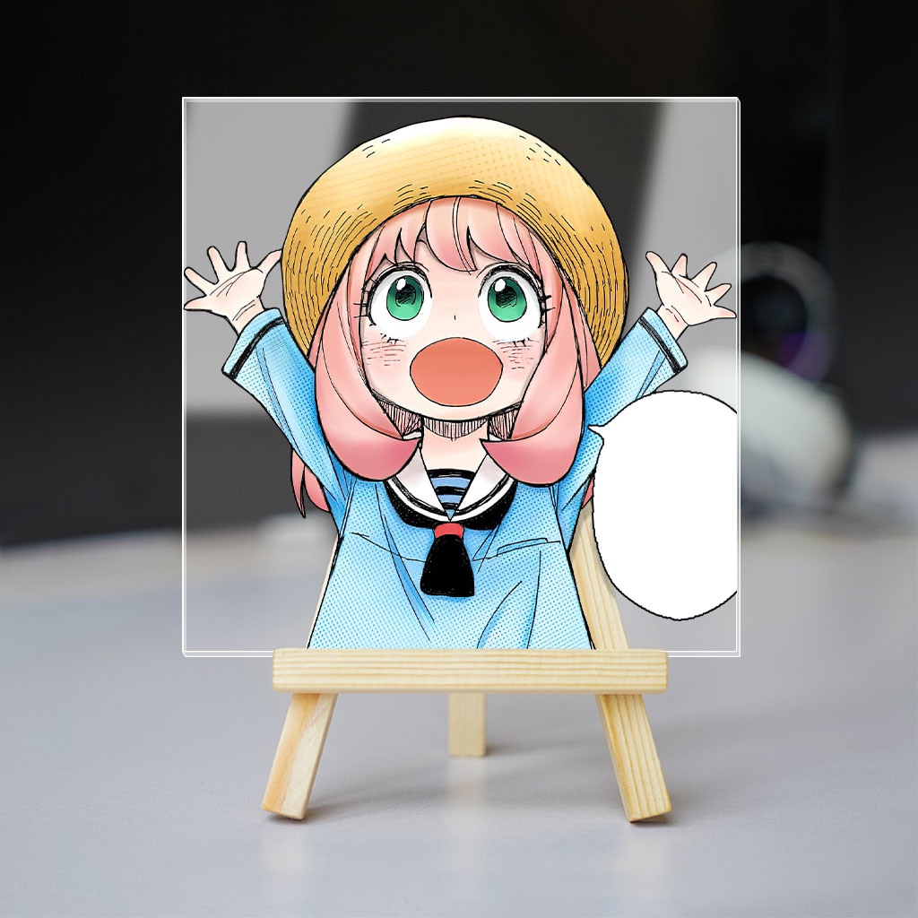 Tranh kính Anya Forger anime manga Spy X Family