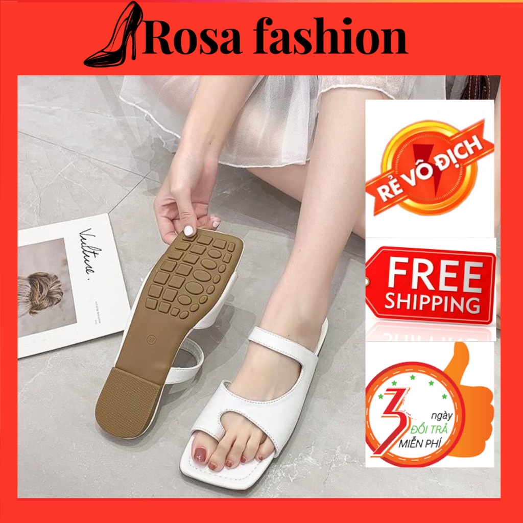 Dép Thời Trang Xỏ Ngón Sành Điệu Hot Trend 2020 - DD-0233