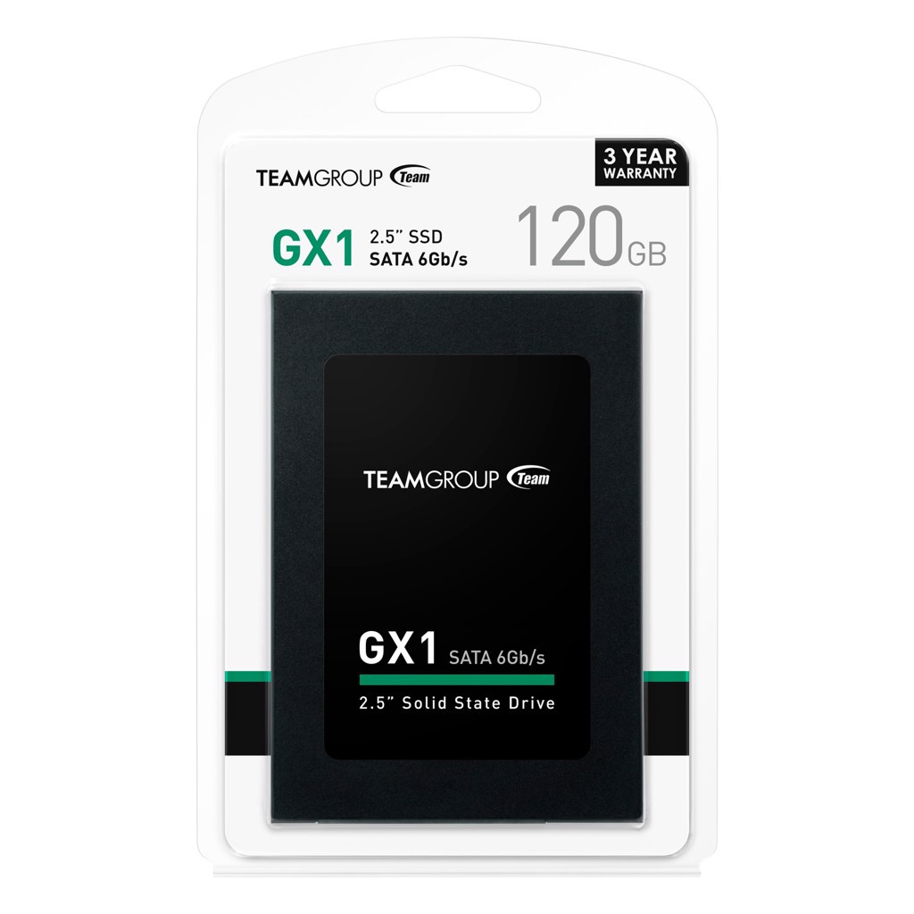 Ổ CỨNG SSD 120GB TEAM GROUP GX1 SATA III 2.5 INCH tặng cáp micro USB Romoss- HÃNG PHÂN PHỐI CHÍNH THỨC