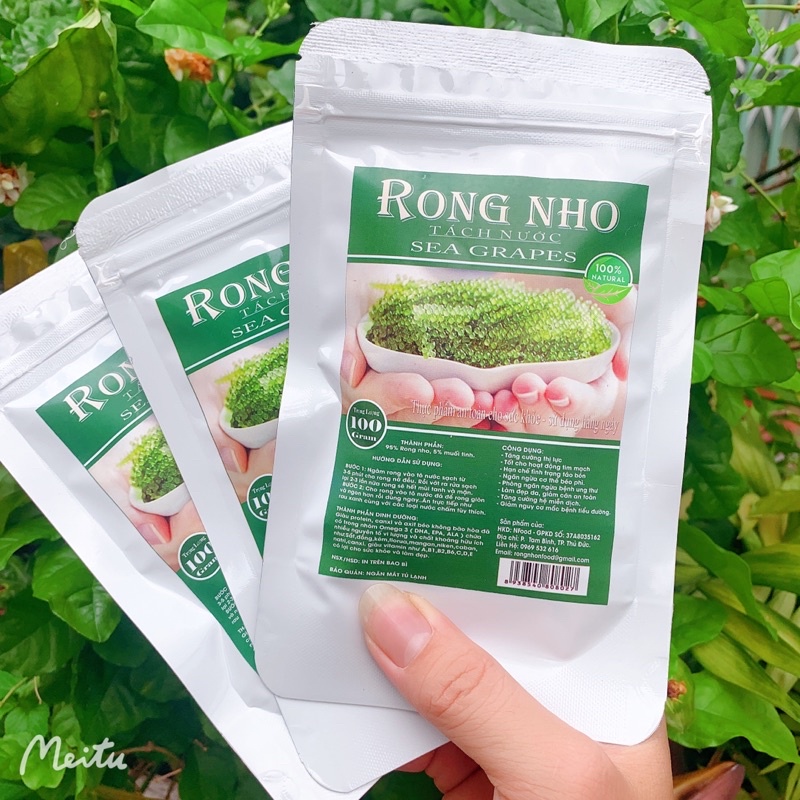 Rong Nho Tách Nước Siêu Rẻ - Công Nghệ Tách Nước Tiêu Chuẩn Nhật Bản +