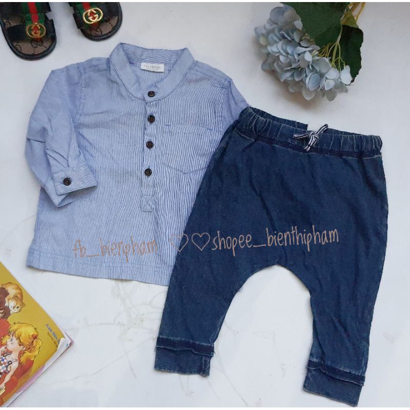 quần lengging HM giả jeans