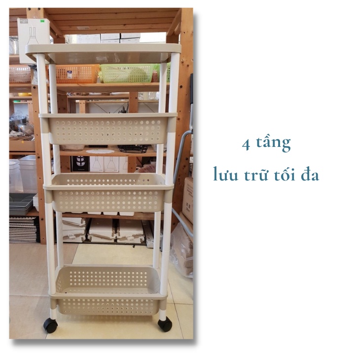 Kệ di động Tokyo INOCHI - Giao màu ngẫu nhiên