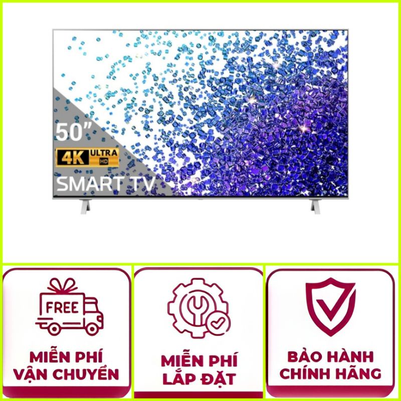 Smat Tivi LG 50NANO77TPA < Giá rẻ > chính hãng BH:24 tháng tại nhà từ nhà sản xuât trên toàn quốc