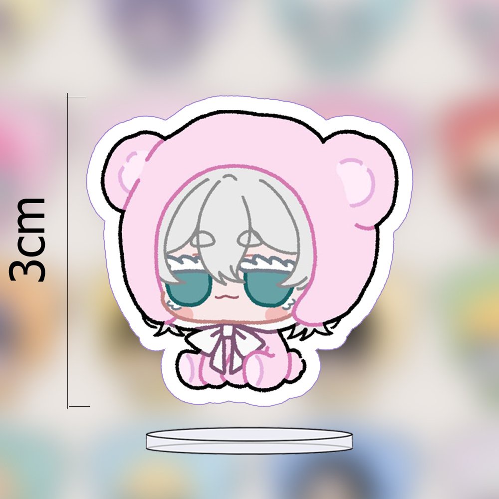 (3CM) Mô hình Standee TOKYO REVENGERS Kịch trường của Takemichi ver THÚ BÔNG in hình anime chibi trưng bày mini