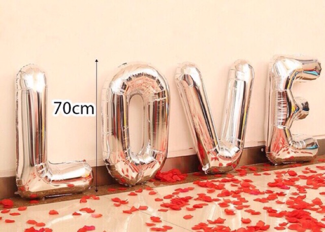 Bóng Chữ Love Size Đại 32ich