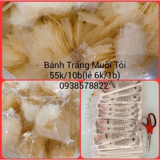 Bánh tráng muối tỏi