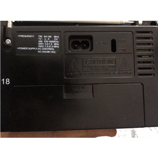 Đài Radio Sony DC - 701AC - Đài 04 Băng Tần Số - Bắt Sóng Khoẻ - Hàng Bảo Hành