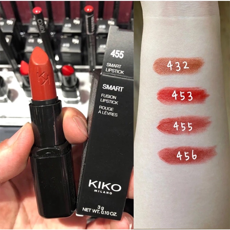 Bill Đức-[Giá hủy diệt] Son KIKO Smart Fusion Lipstick 03 siêu mềm môi màu đẹp Fall 2.0