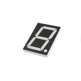 LED 7 THANH 2.3INCH (1 SỐ, ANOT CHUNG, SÁNG ĐỎ)