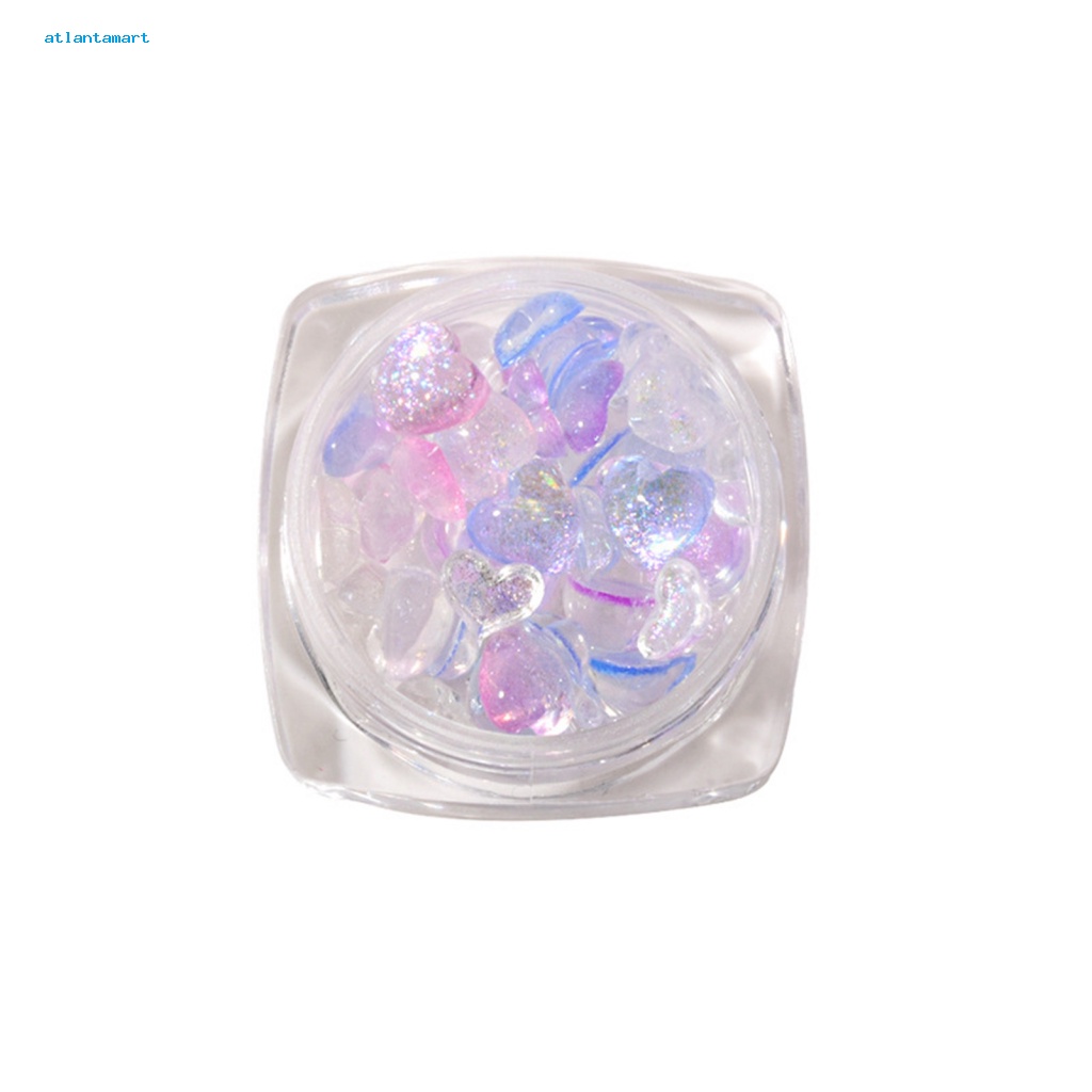 Atl| Phụ Kiện Trang Trí Móng Tay Hình Trái Tim 3D Xinh Xắn