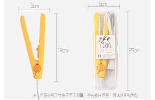 Máy dập xù tóc mini hình thú cute nhỏ gọn