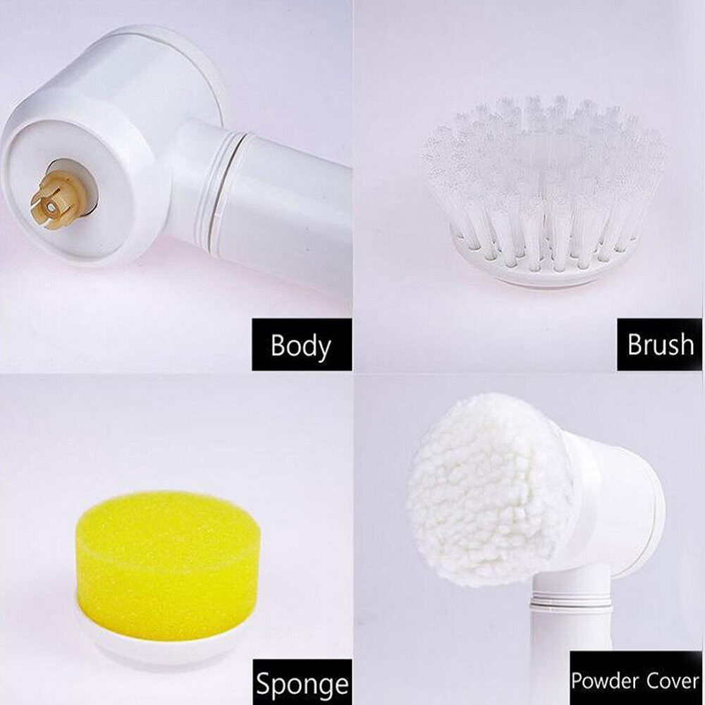 Máy lau chùi vệ sinh vết bẩn đa năng Magic Brush 5 trong 1vệ sinh nhà cửa nhanh chóng dễ dàng tiện lợi