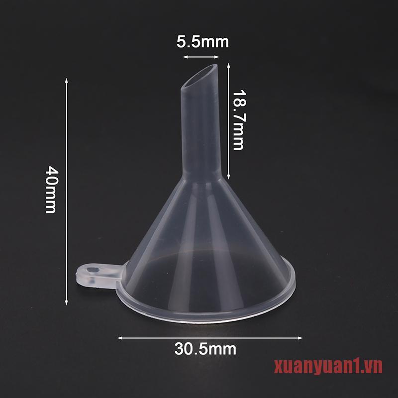 Set 5 Phễu Nhựa Nhỏ Chiết Dung Dịch