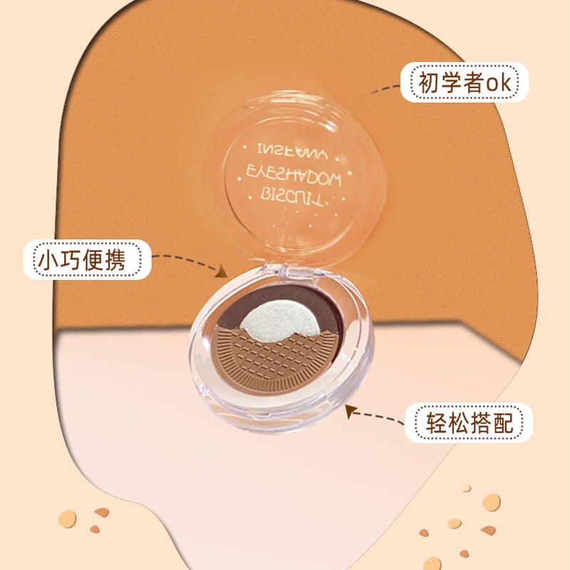 [Hàng mới về] Bảng phấn mắt VONGEE phối 3 màu tông ngọc trai nhũ lung linh