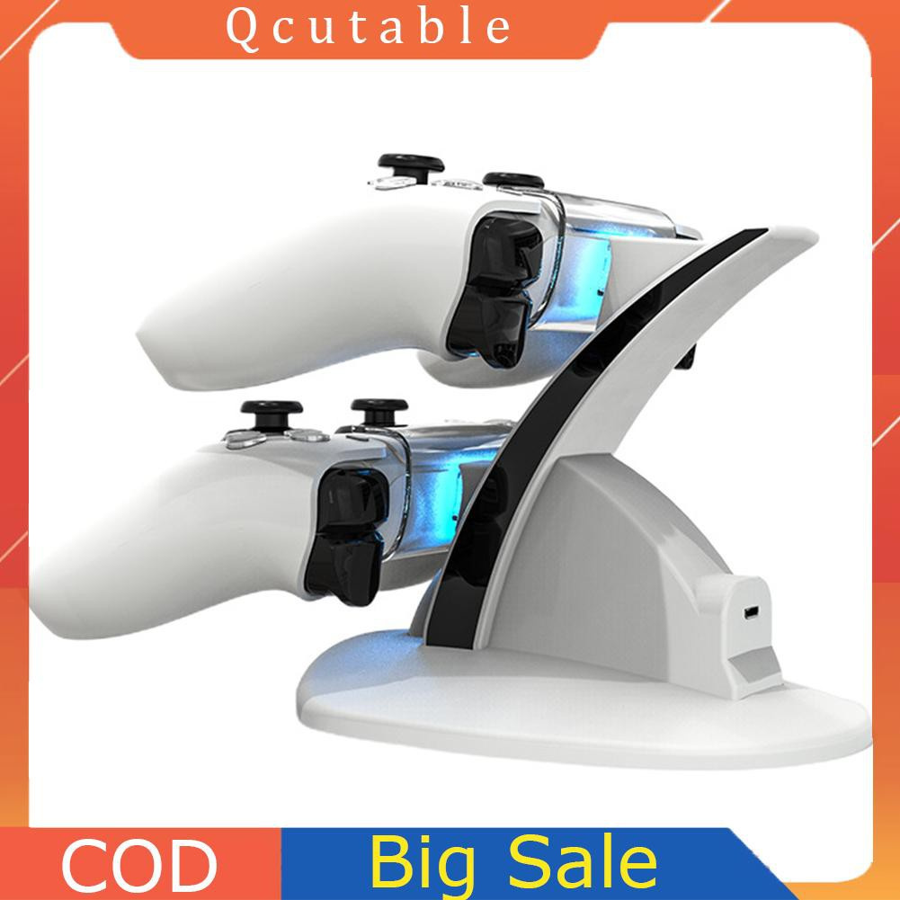 Đế Sạc Kép Không Dây Hbp-253 Có Đèn Cho Ps5