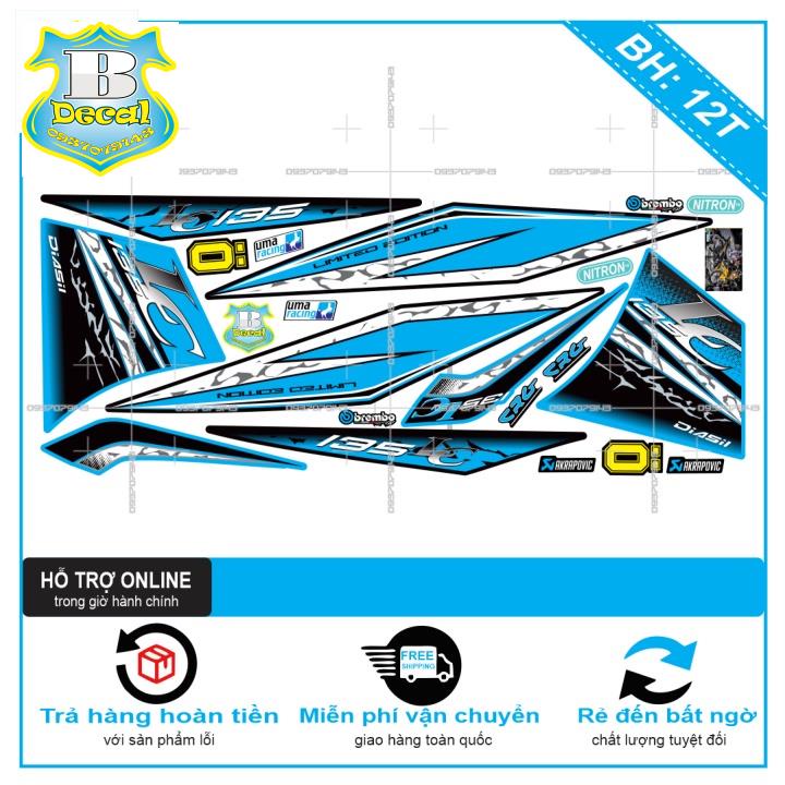 ( Quí khách vui lòng mang ra tiệm cho thợ dán ) Tem EX 2011 LC PHIÊN BẢN ĐẶC BIỆT [Bi Decal]