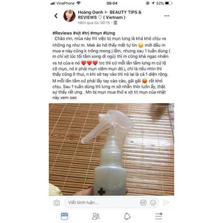 Xịt giảm mụn lưng For Back