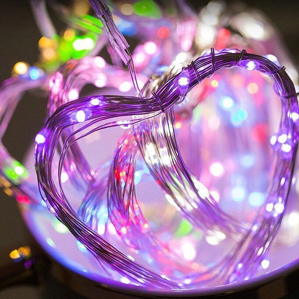 |P00315417|- Đèn LED dây đồng cổ tích cho Giáng sinh Năm mới Giáng sinh Trang trí đám cưới SD