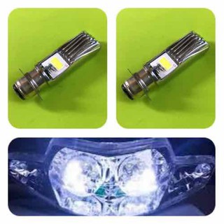 Đèn led xe wave, dream.... 2 bóng cực sáng - giá 1 đôi