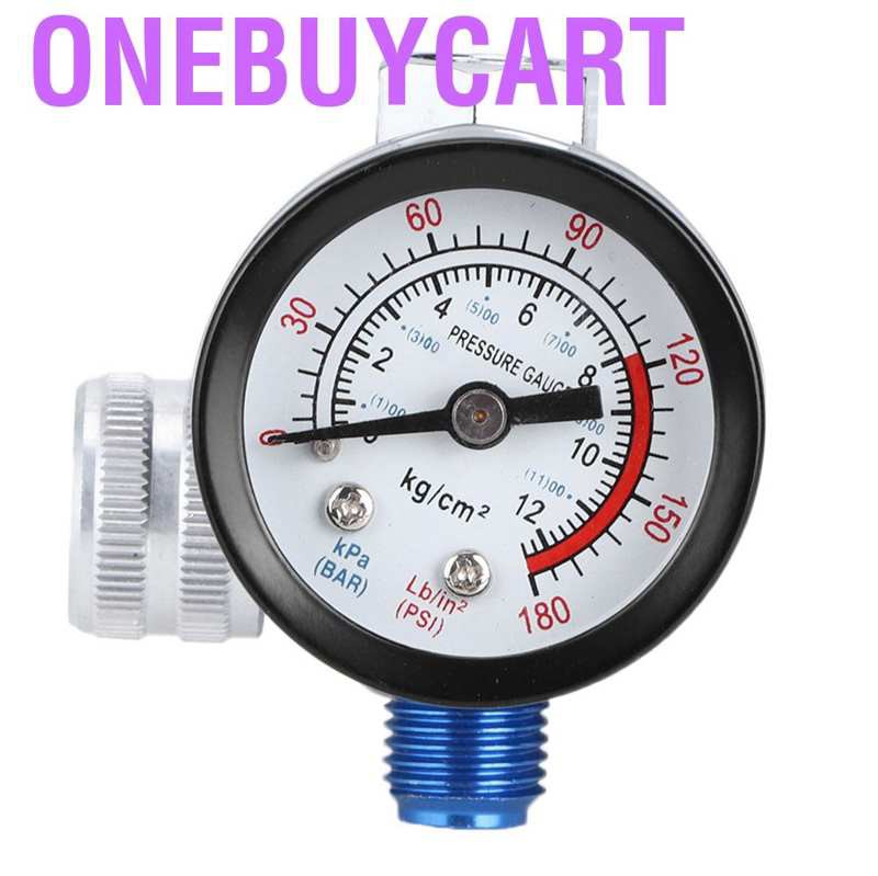 Đồng Hồ Đo Áp Suất Máy Nén Khí Onebuycart 1 / 4 "