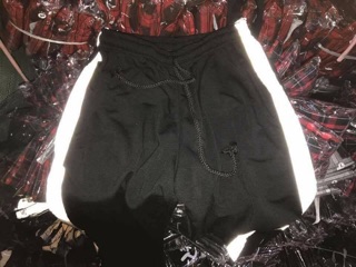 Stripped pants - Quần 1 sọc phản quang - Đen (Có ảnh thật)