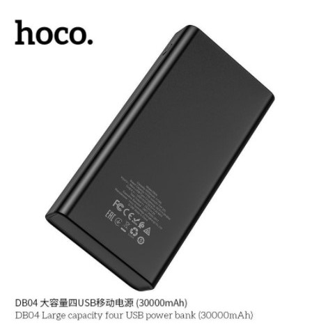 🌟CHÍNH HÃNG 🌟Sạc Dự Phòng 30000mAh Hoco DB04 Hỗ Trợ 4 Cổng USB { BẢO HÀNH 12 THÁNG} | BigBuy360 - bigbuy360.vn