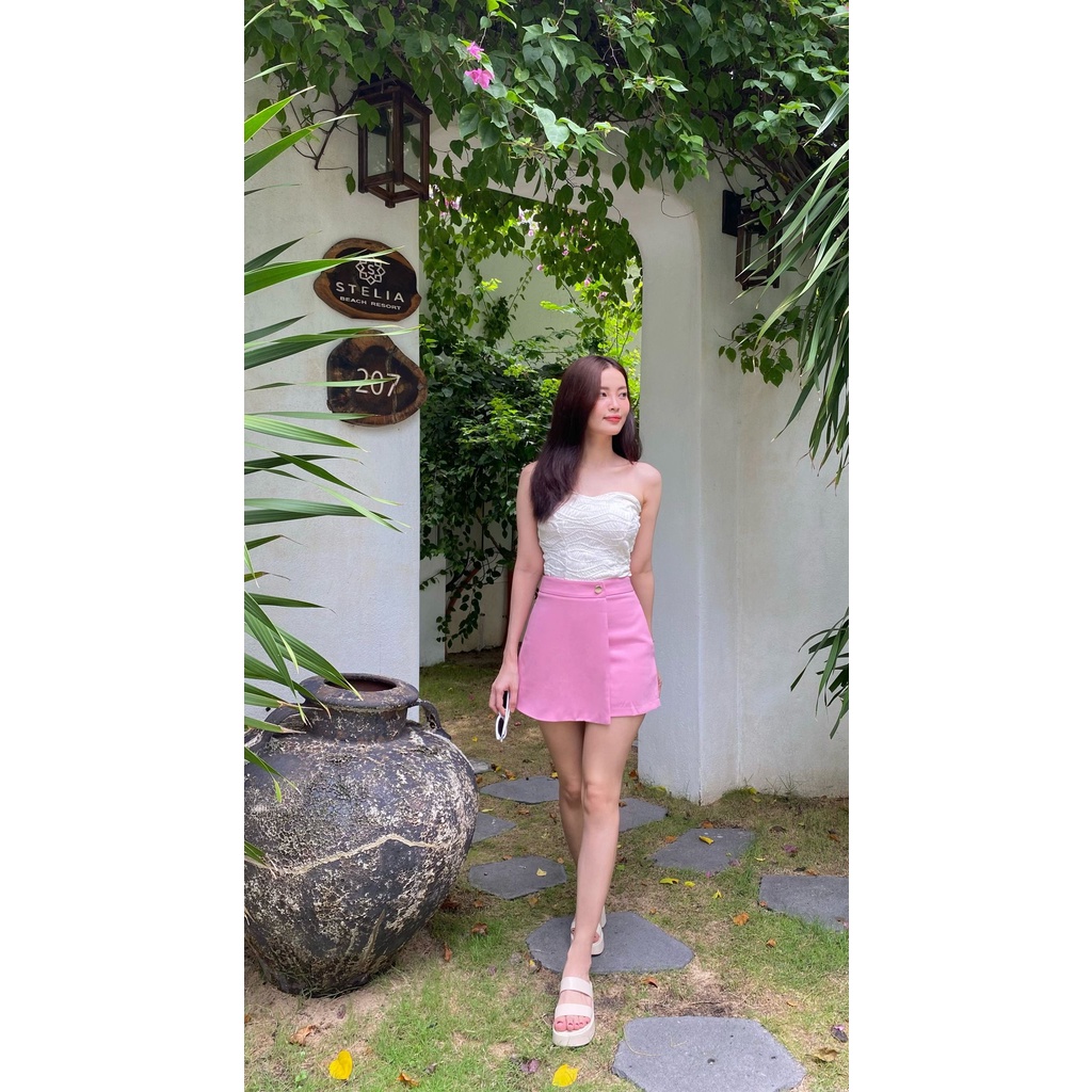 Áo Ống Ren Cách Điệu - EDINI - A1445